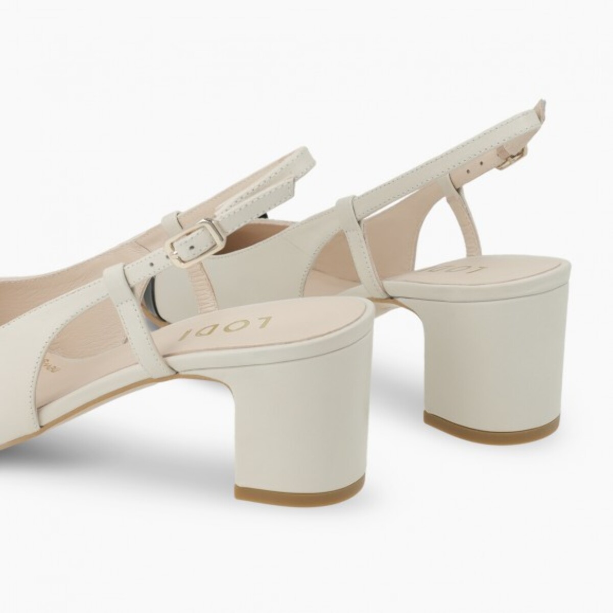 ZAPATOS DE SALÓN BLANCOS RIJA