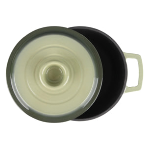 Cocotte ronde en fonte émaillée