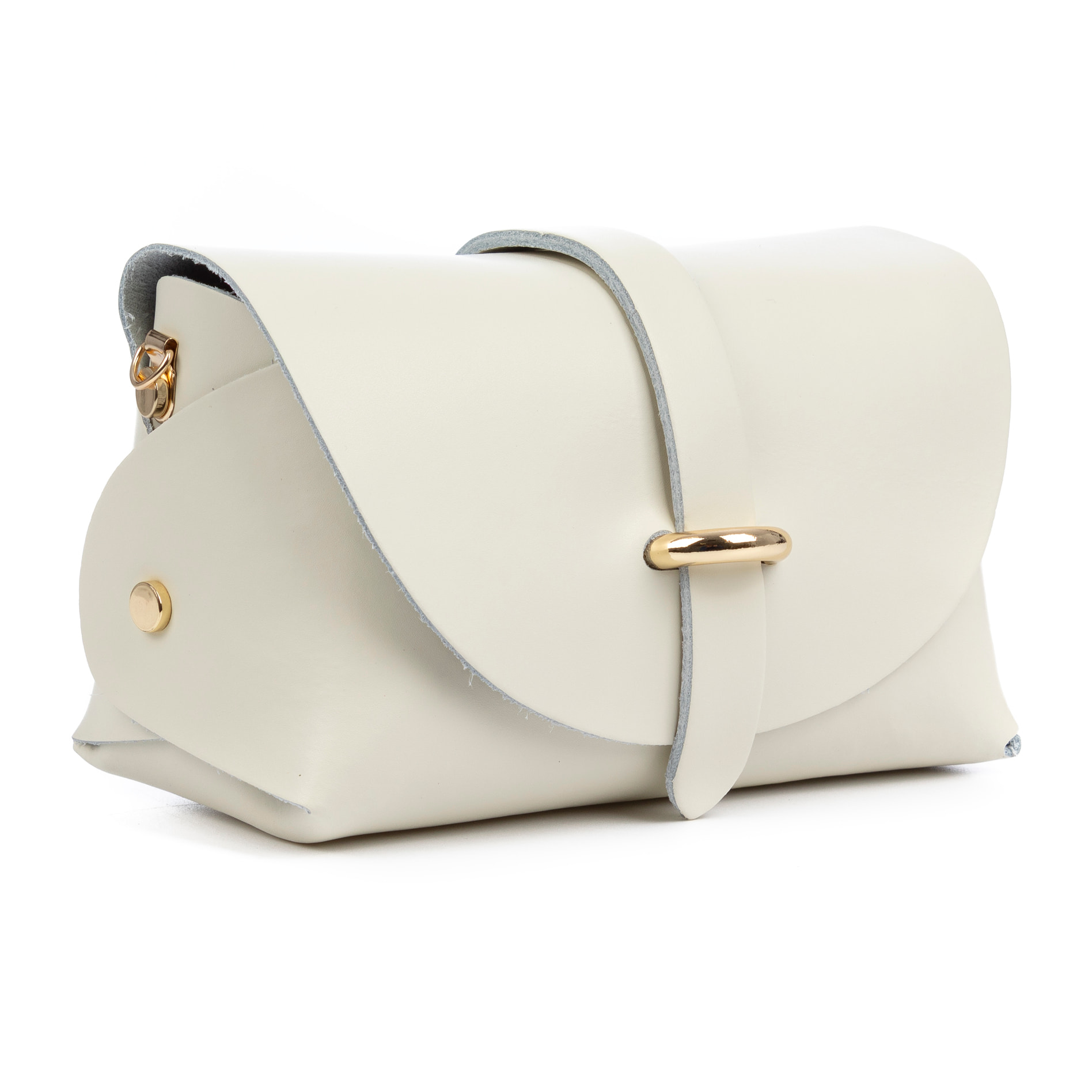 Aurora Bolso bandolera Mujer. Piel auténtica Ruga