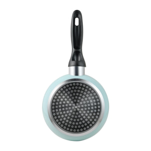 Set de 3 Sartenes Ø16Ø20Ø24cm en aluminio prensado Azul celeste San Ignacio