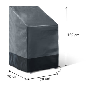 Housse de protection pour chaises empilables