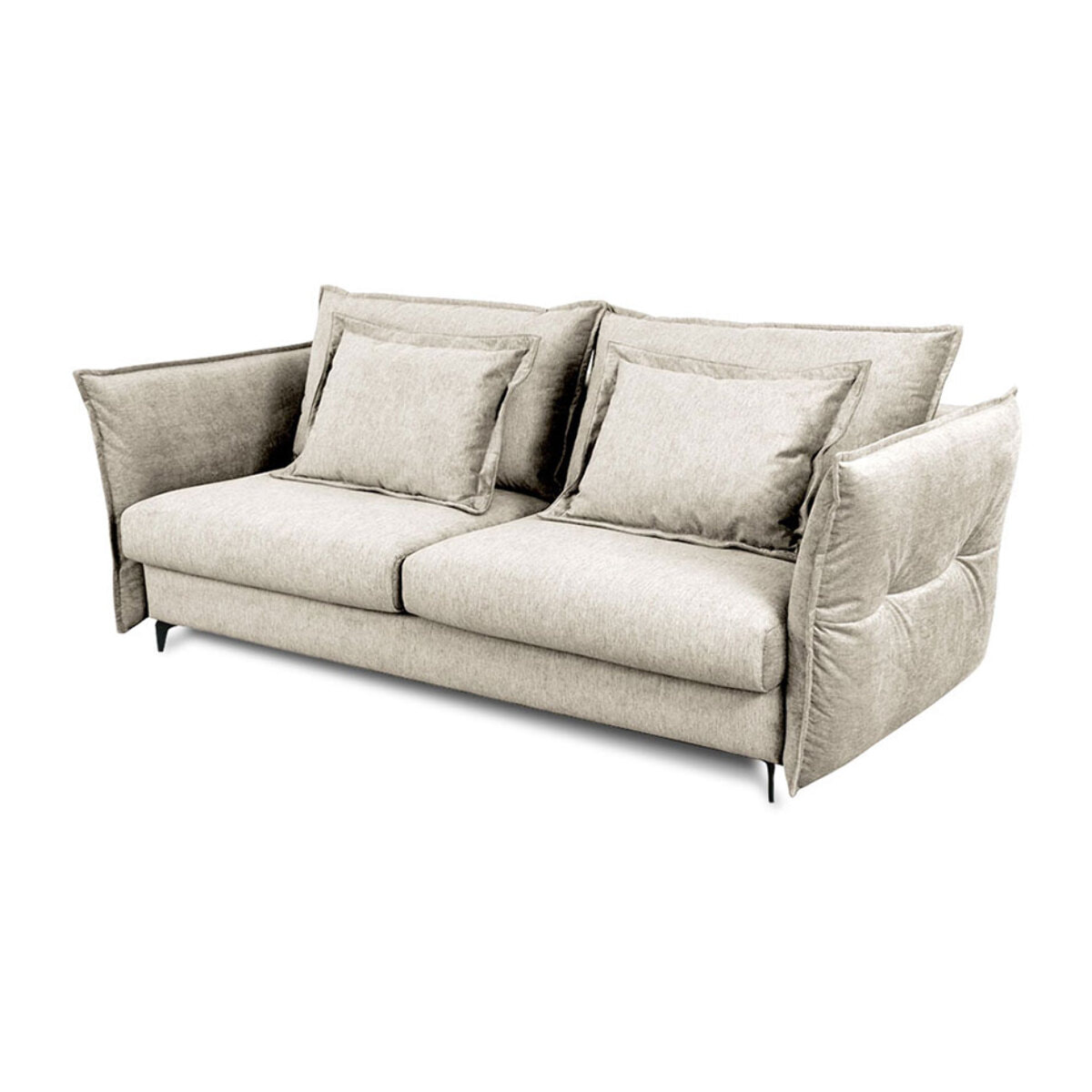 Canapé Tissu droit Verduro - 4 Places