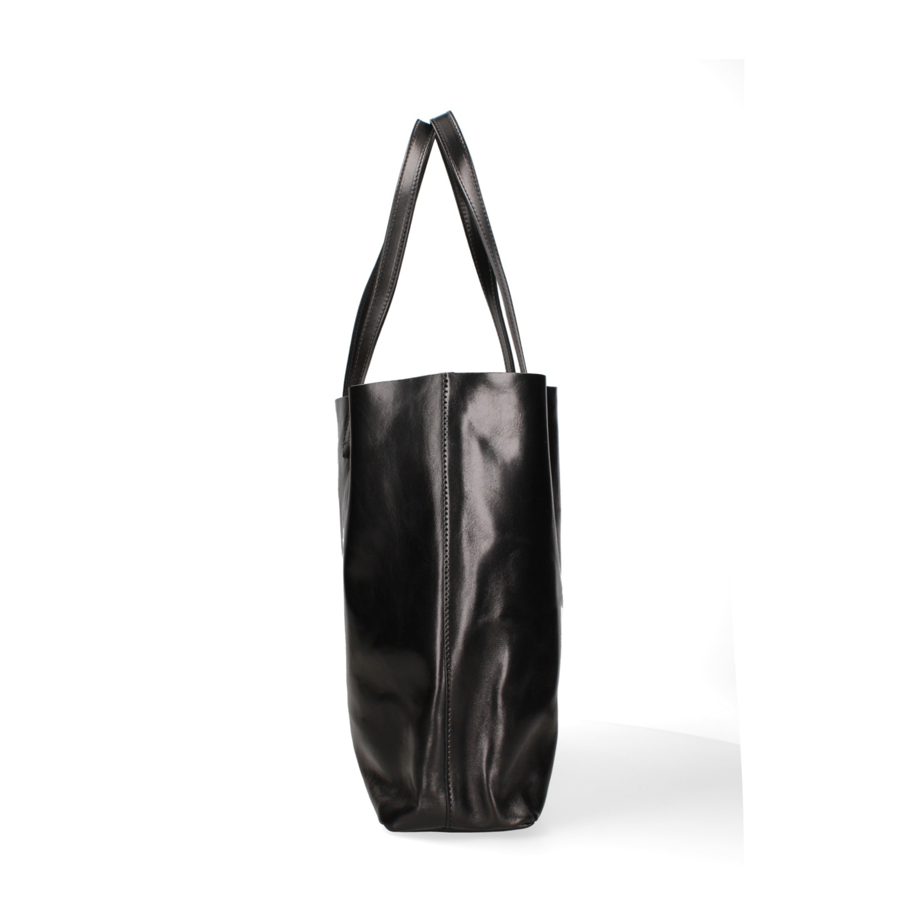 Borsa a mano da donna - Modello False - 100% pelle di vacchetta - 35.0 x 45.0 x 11.0 cm