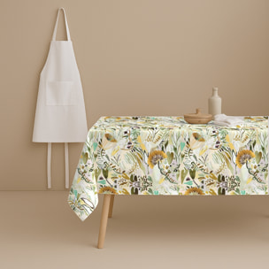 Naturals - Mantel de Tela Estampado - Antimanchas - 100% Algodón - Half panamá - Anaiss Ceylon