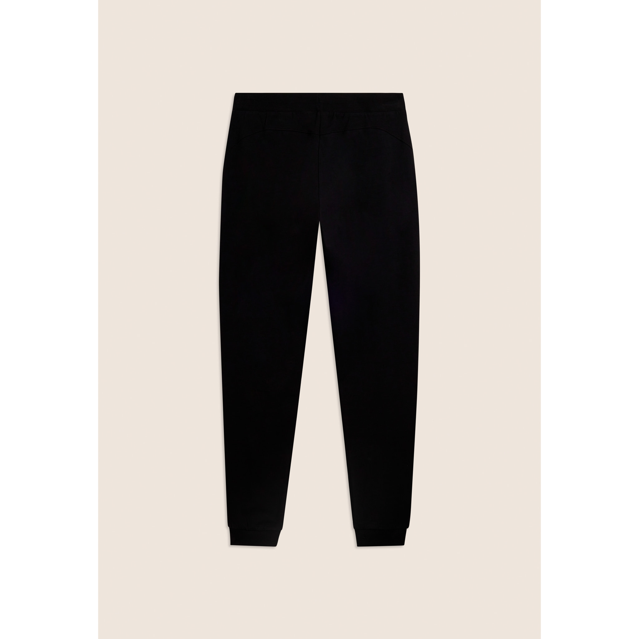 Pantaloni Sportivi con Polsini e Vita in Costina