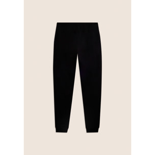 Pantaloni Sportivi con Polsini e Vita in Costina