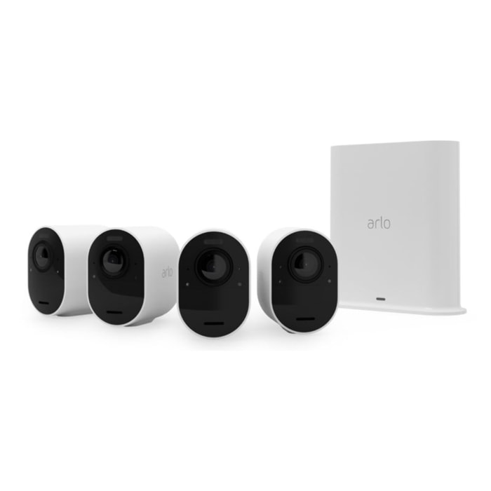 Caméra de surveillance ARLO 4 caméras extérieures blanches Ultra 2
