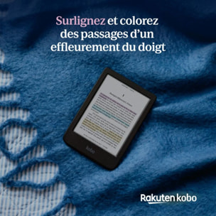 Liseuse eBook KOBO Clara Colour Noire