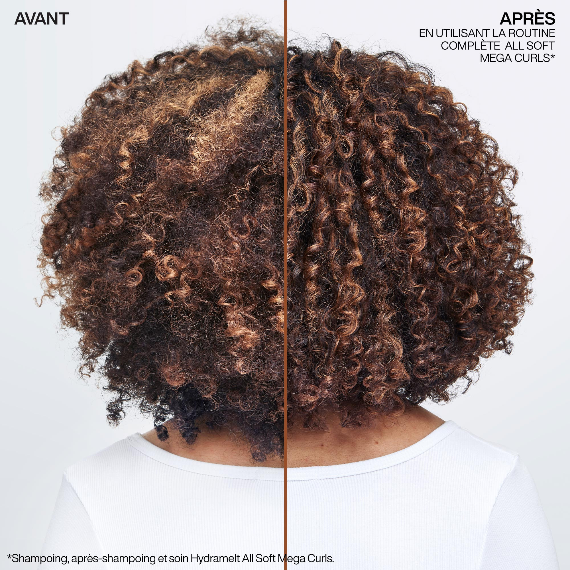 Traitement nourrissant sans rinçage All Soft Mega Curls pour cheveux très secs, bouclés à crépus