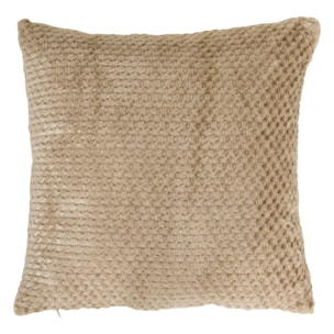 Coussin Lyno beige lin 40x40cm