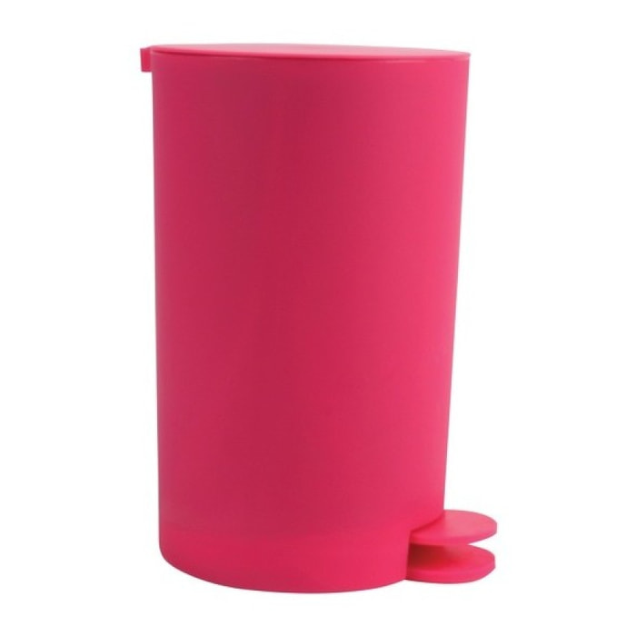 Poubelle à pédale OSAKI 3L Rose Fuschia mat MSV