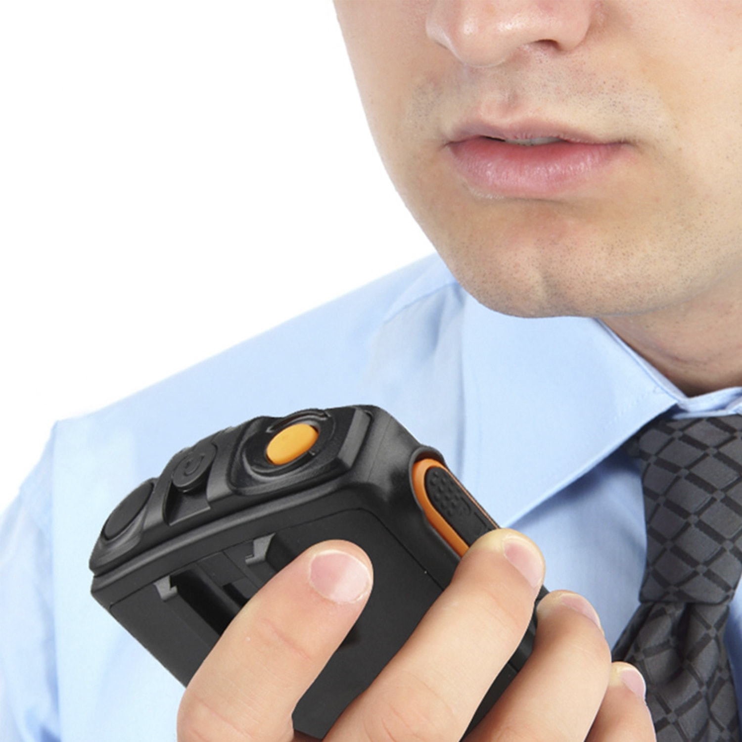 DAM  Bluetooth Walkie Talkie BM001 compatibile con Android. Bluetooth 4.2+EDR. Tasto SOS. 9x3x6,5 cm. Colore nero