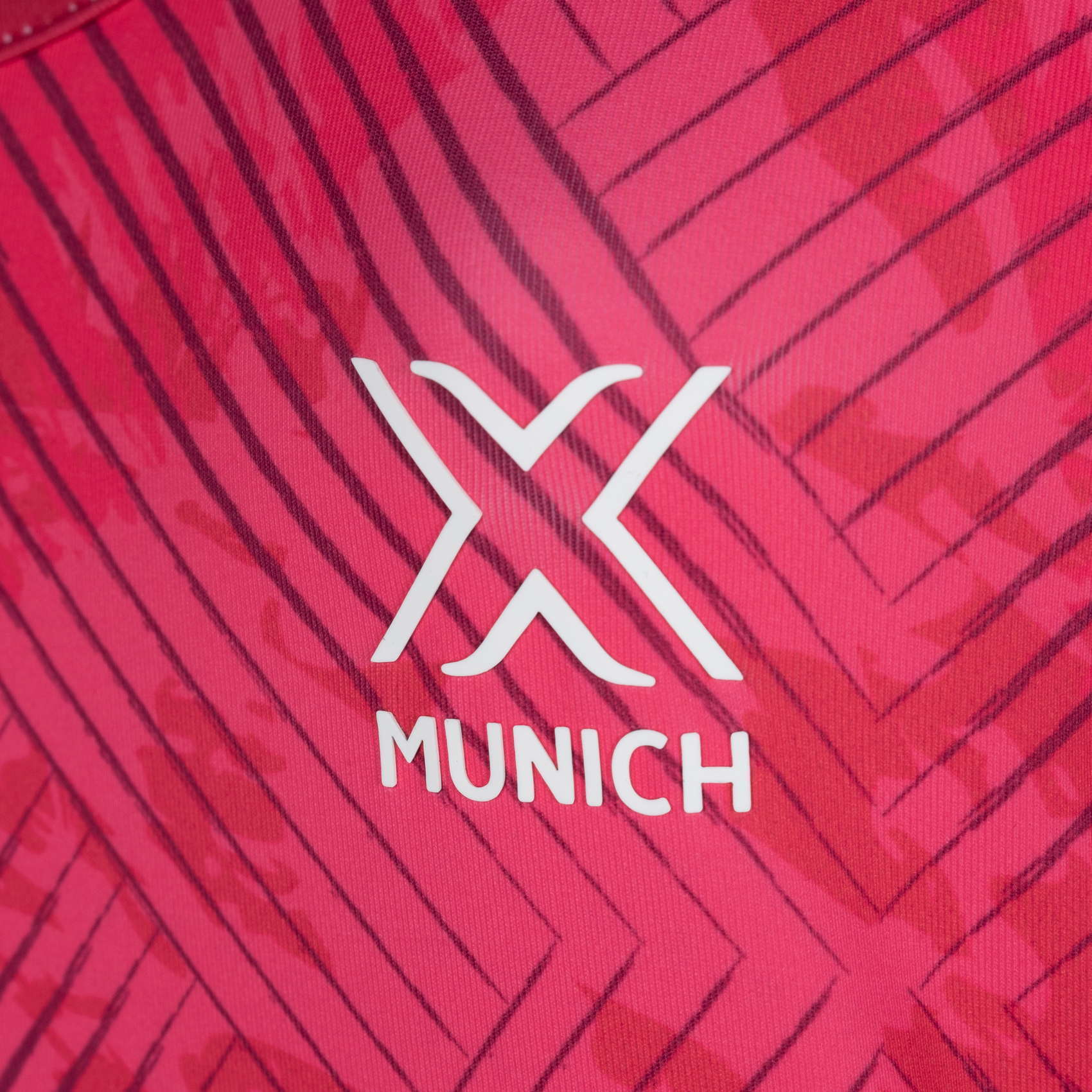Camiseta sin mangas MUNICH Top Club de poliéster-elastano rosa