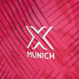 Camiseta sin mangas MUNICH Top Club de poliéster-elastano rosa