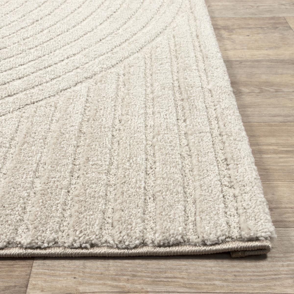 Tapis salon et chambre tissé motif simple JEJU