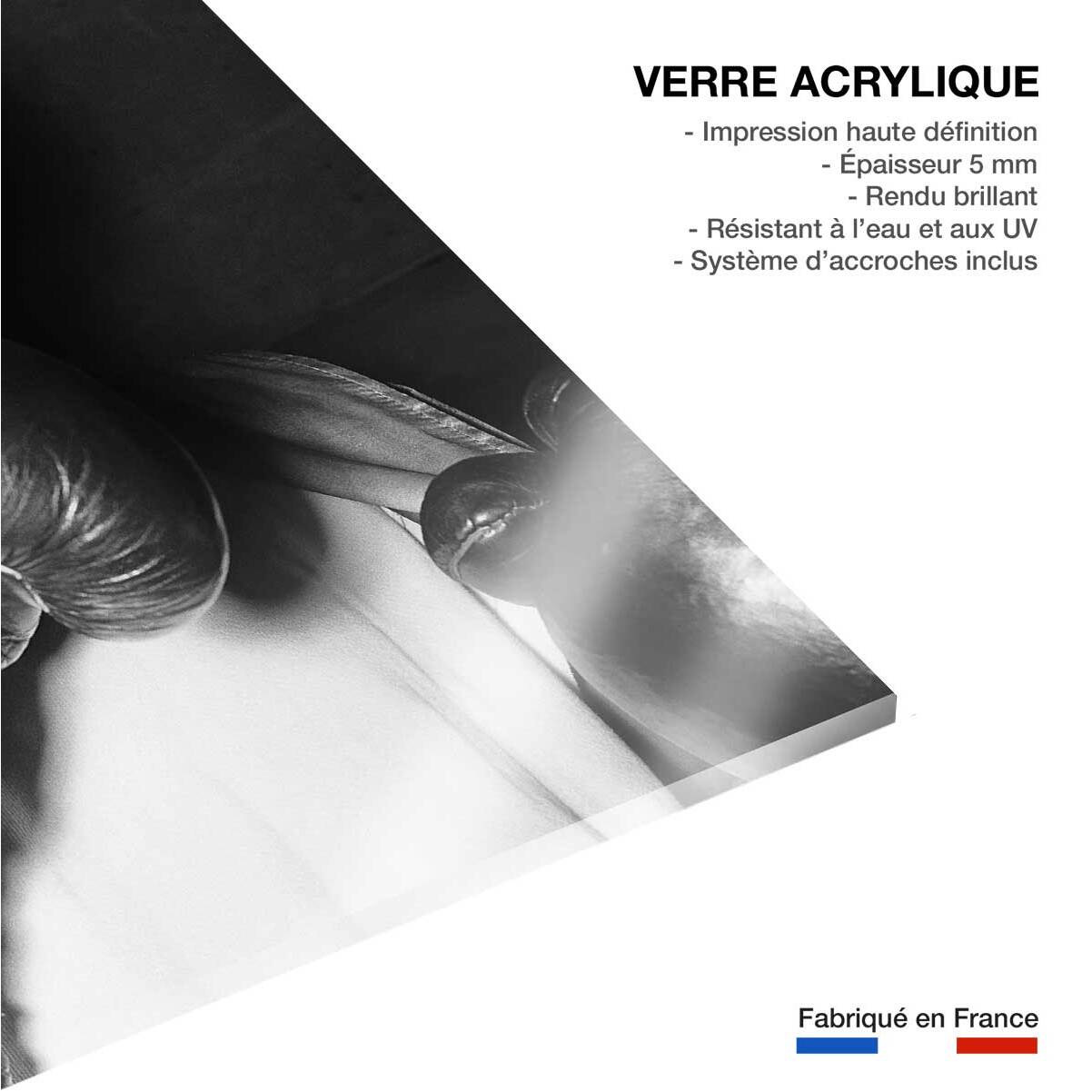 Tableau star de boxeTigers Jones Tableau plexiglas