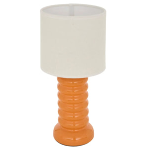 Lampe Vinas orange H33cm