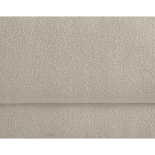Charlie - canapé d'angle réversible 4 places - convertible avec coffre - en tissu - Beige