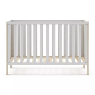 Cuna Misty Breeze Blanco - Oak Soft
