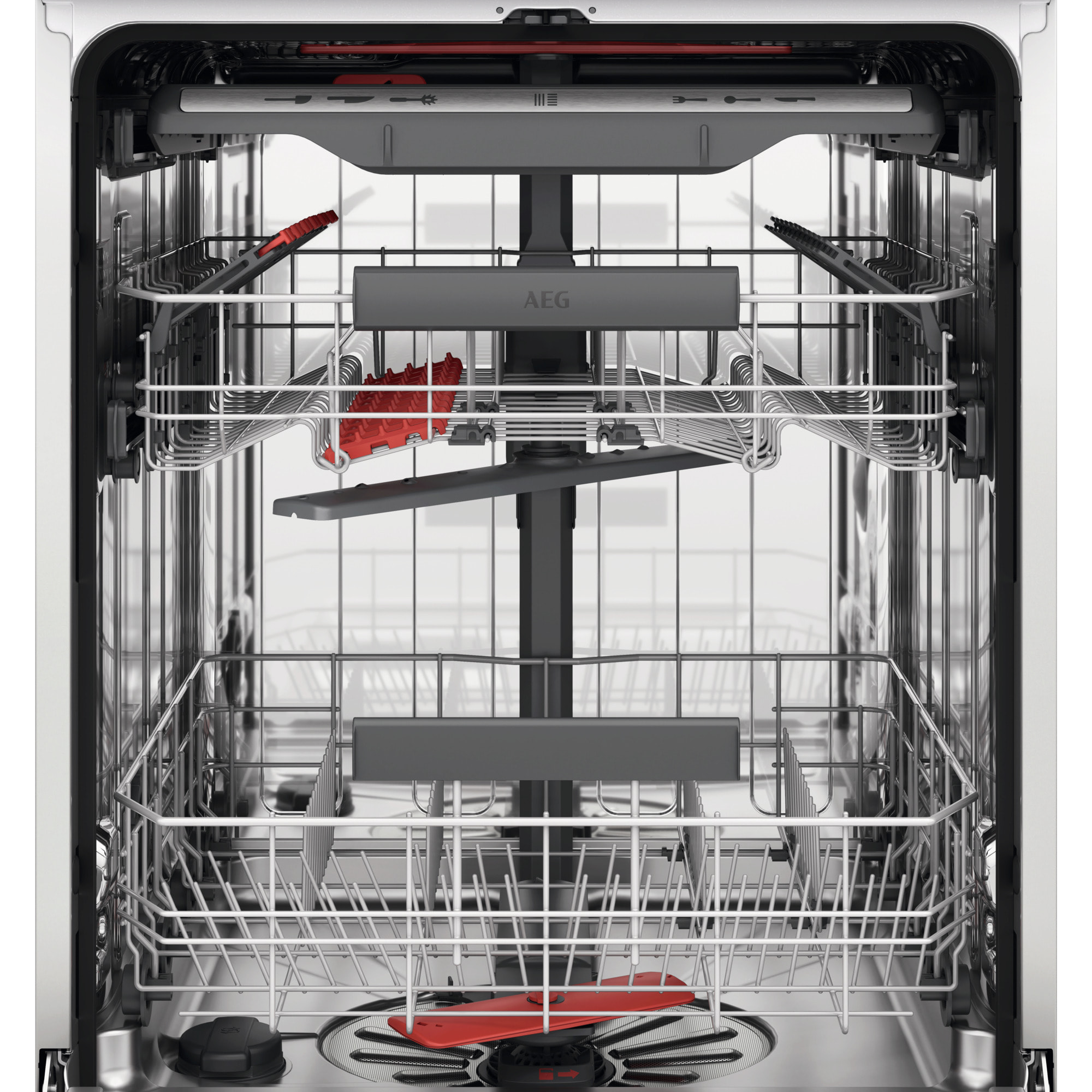 AEG Lavavajillas integrable de 60 cm Serie 7000 GlassCare para 14 cubiertos FSE77707P