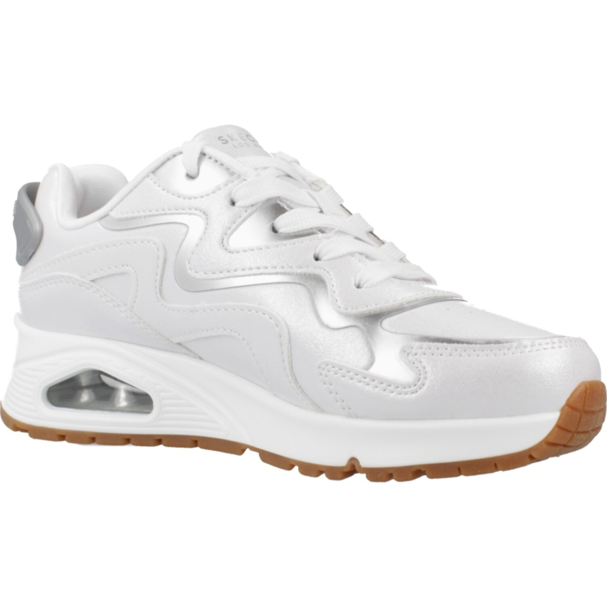 Zapatillas Niña Uno Gen1 Wavy Shimmer Plata