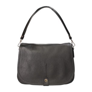 Borsa a spalla Sabina da donna In Vera pelle Made in Italy 29x20x11 cm