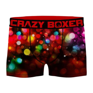 Pack 4 calzoncillos Crazy Boxer Fiesta para hombre