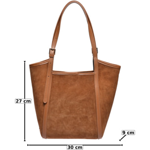 Tote Anna Luchini Cammello