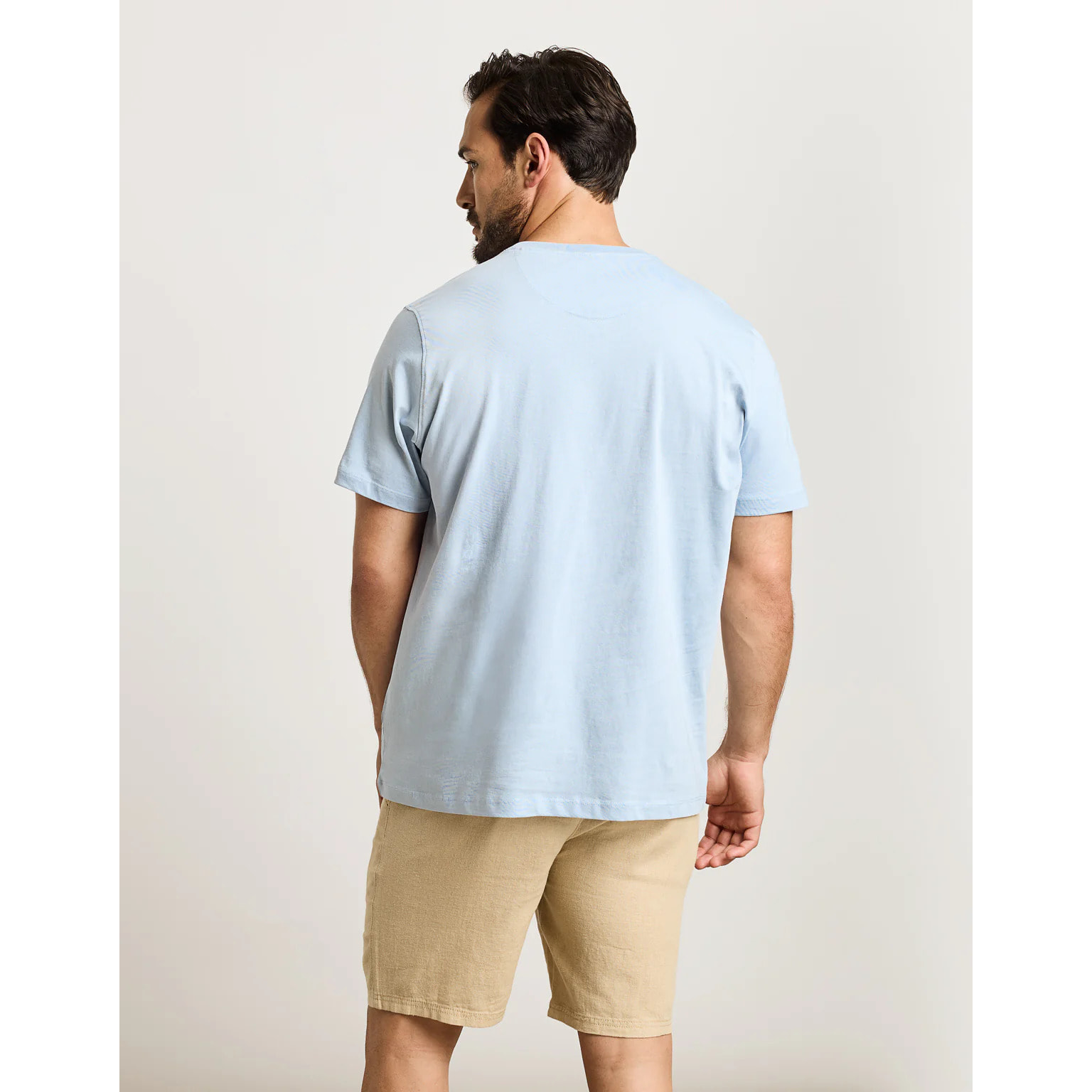 Camiseta Manga Corta Azul Celeste - Astro