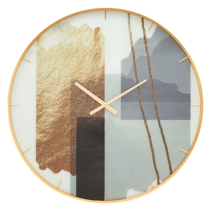 OROLOGIO DA PARETE GLASS MOTIF CHARME 1921 MULTICOLORE