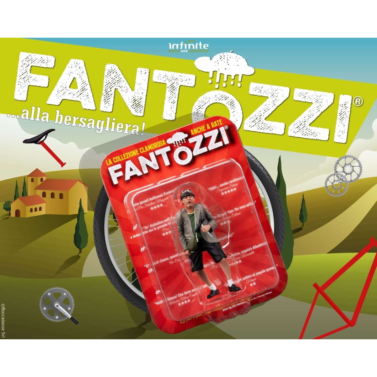 Fantozzi - Alla Bersagliera Pvc Mini Fig Mini Figura Infinite Statua