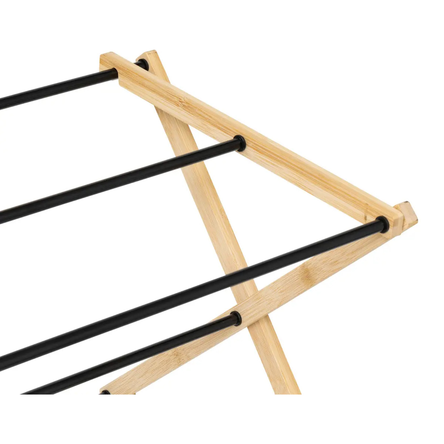 Étendoir à linge accordéon pliant 106x56cm