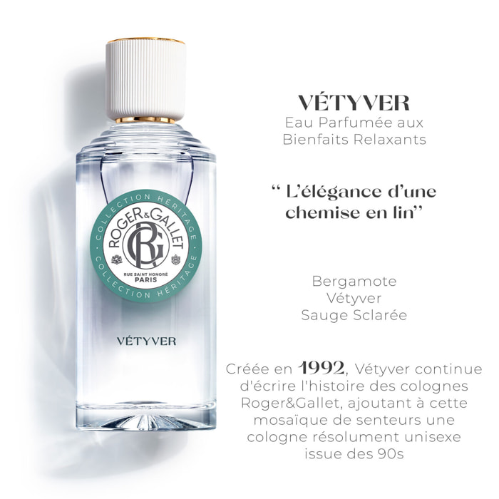 Vétyver - Eau Parfumée Bienfaisante 100ml