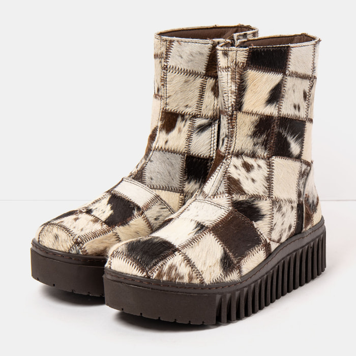 Botines 1531A PATCHWORK MULTI TEXAS/BRIGHTON color Multi texas