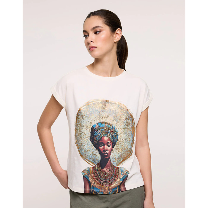 Camiseta Manga Corta Blanca - Kiaro