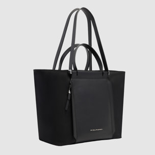 Piquadro Borsa donna porta pc 14" in tessuto riciclato