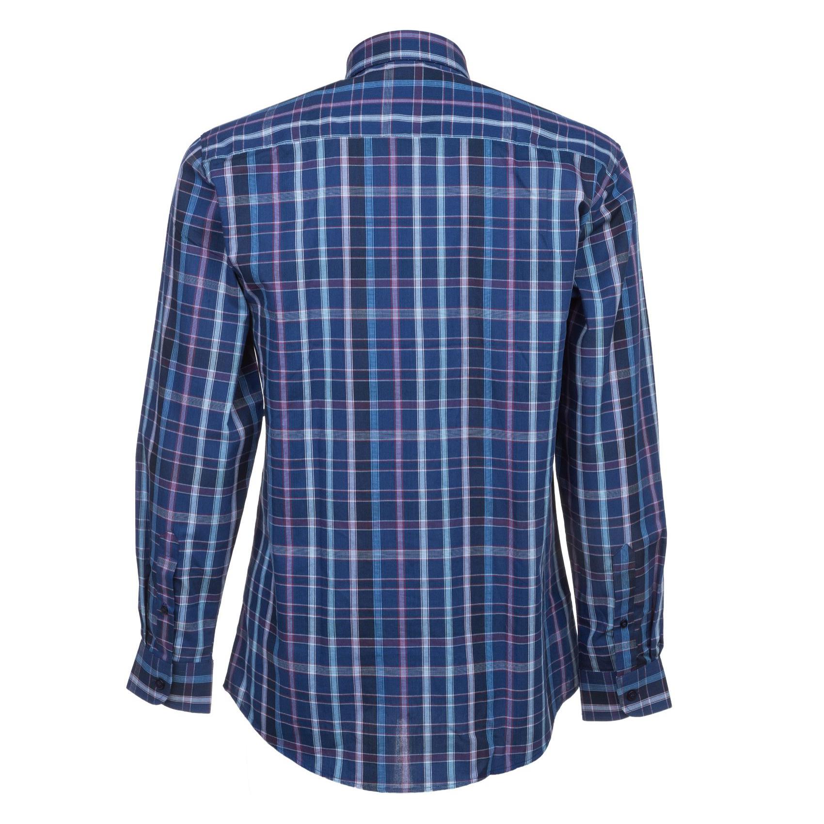 Camicia GRINO quadro blu