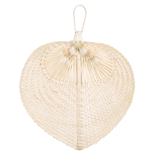 Lot De 3 Decoration Murale Feuille En Bambou