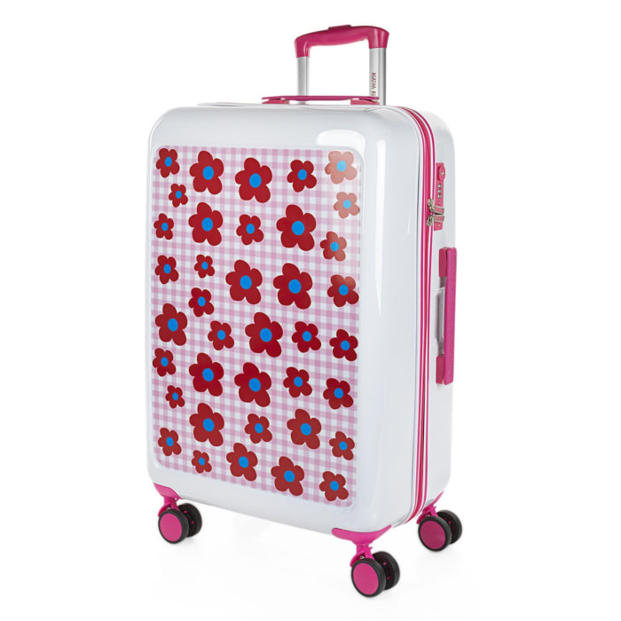 Maleta Pc Mediana Agatha Ruiz De La Prada Happiness Flowers