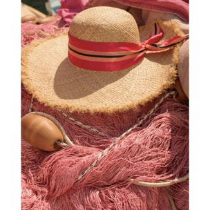 Pompea x Silvian Heach cappello in paglia