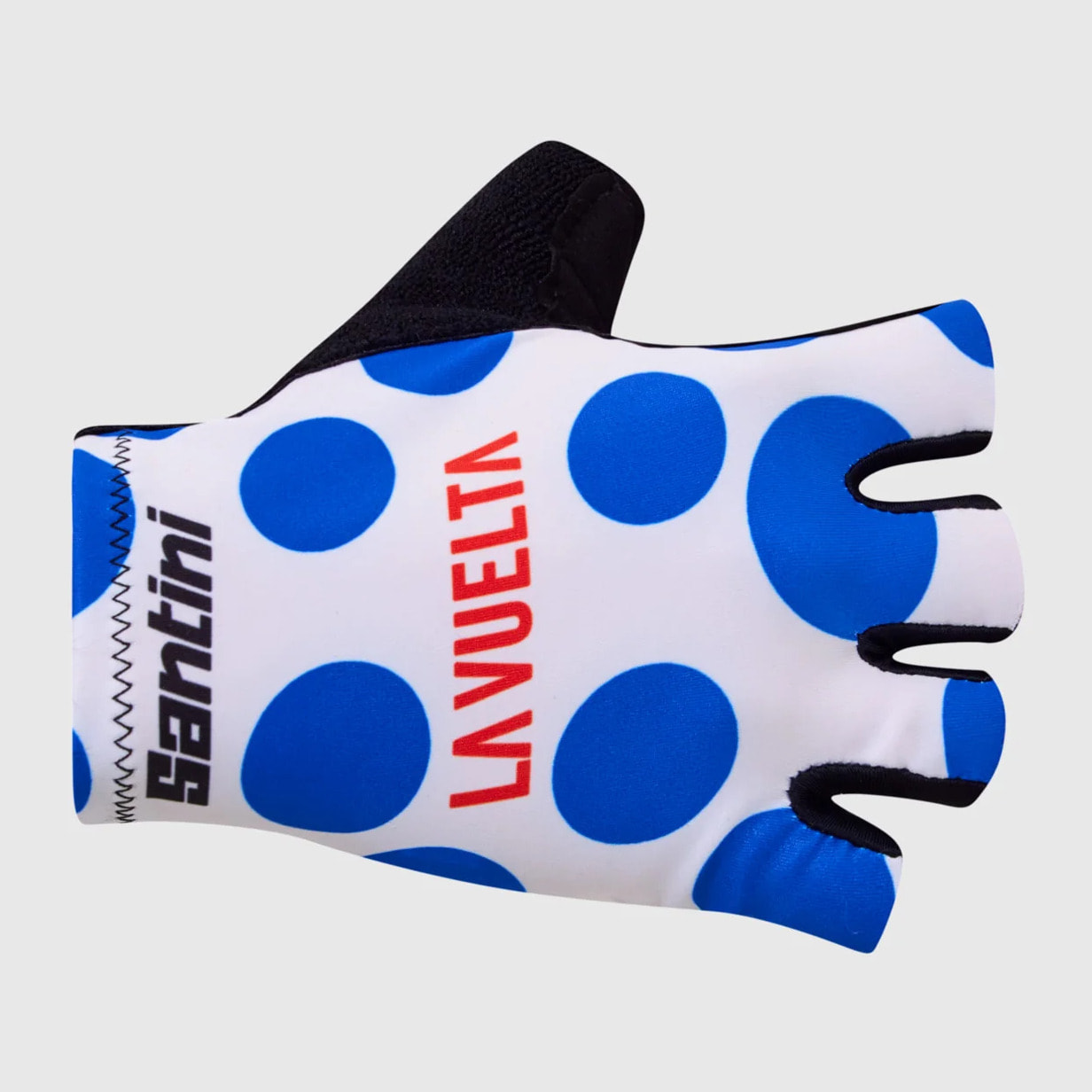 La Vuelta Polka Dot Jersey Gloves - Bluette