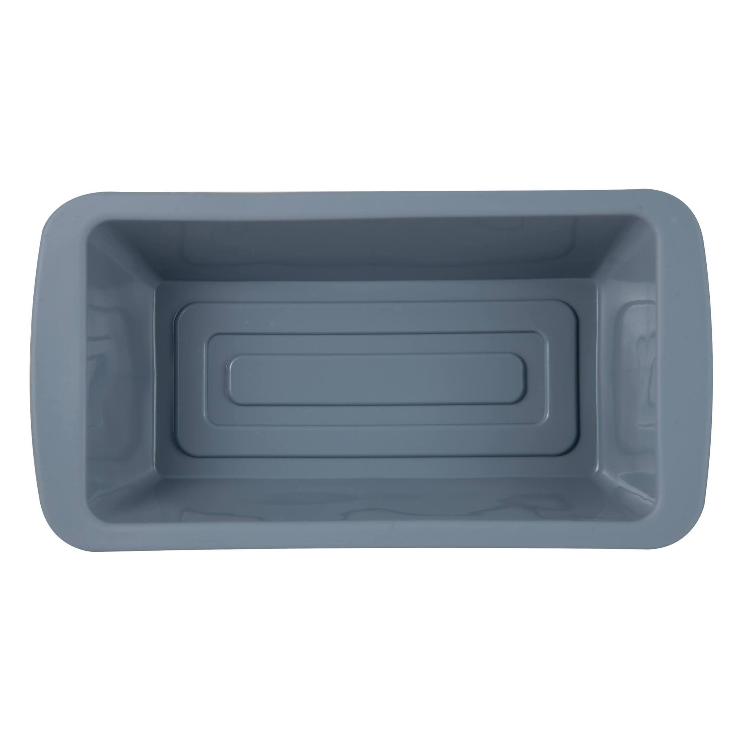 Molde de silicona para pan azul de ø24,5x13x6cm san ignacio