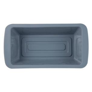 Molde de silicona para pan azul de ø24,5x13x6cm san ignacio