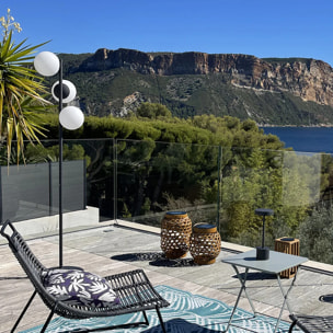 Lampadaire secteur GLOBY TREE E27 H175CM