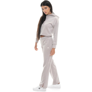 Pantalones palazzo de terciopelo a rayas para mujer Leone 1947 Glam Winter