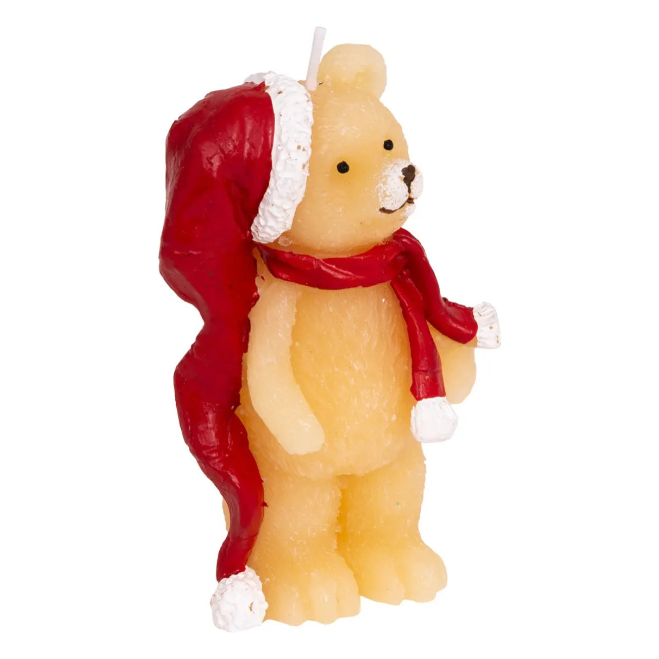 Bougie ours avec chapeau rouge 90 g