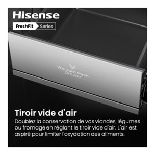 Réfrigérateur multi portes HISENSE RQ768N4GBE freshfit