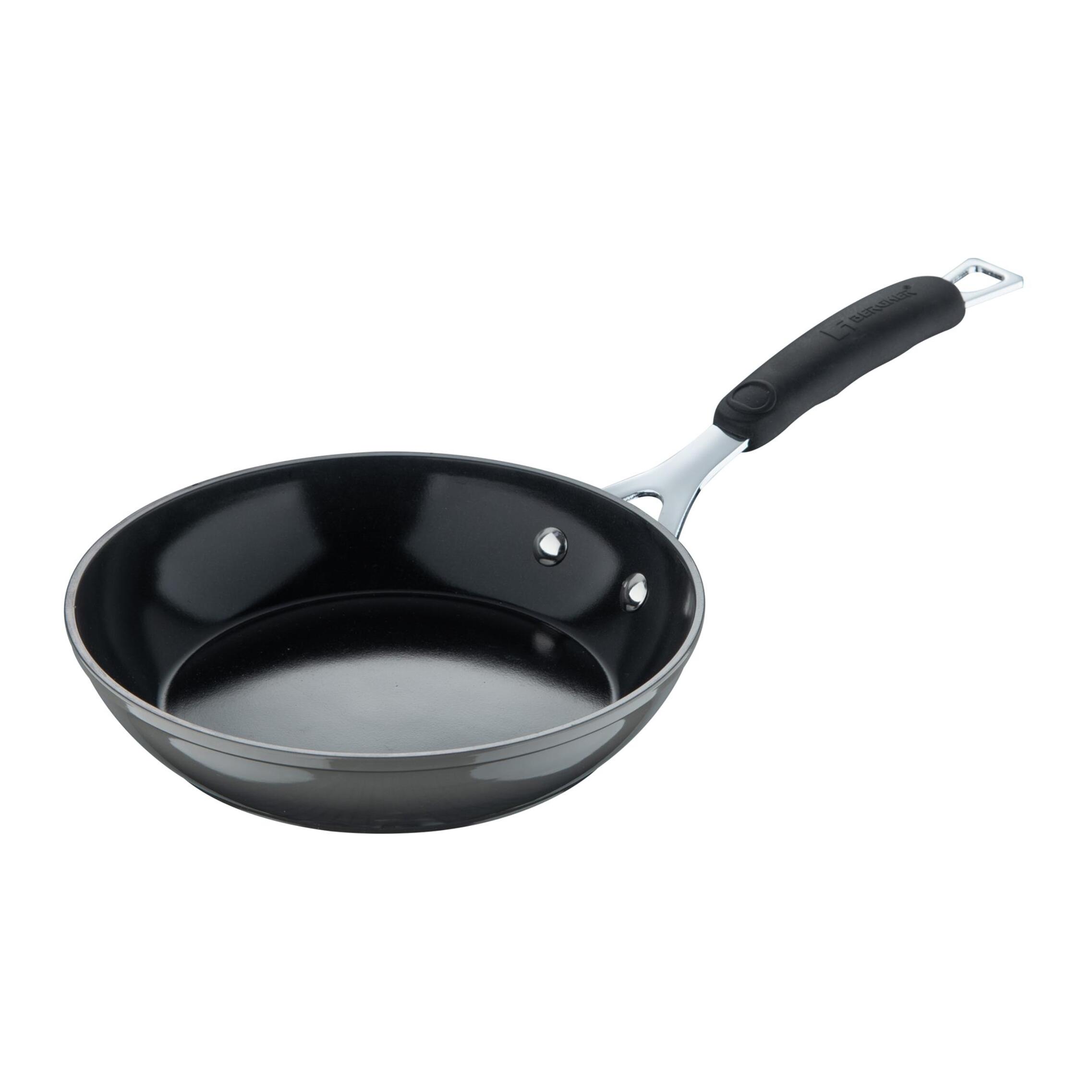 excalibur sartén de ø24cm en aluminio forjado con interior cerámico en color gris