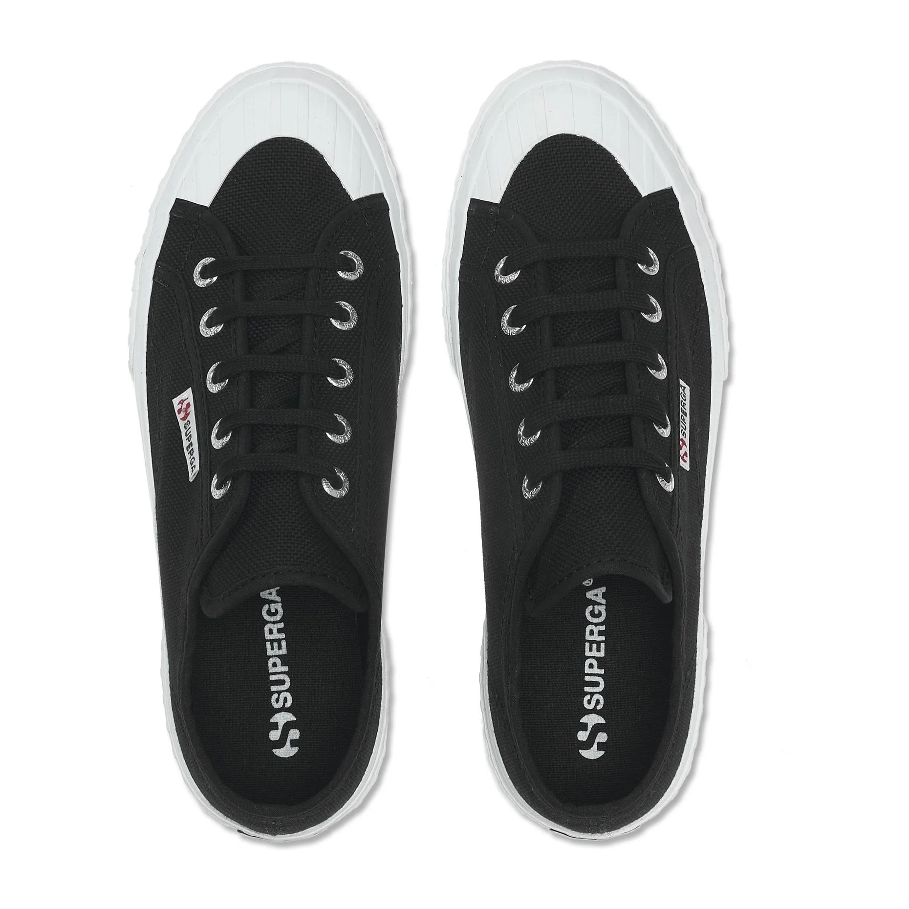 Sneakers Superga Uomo Donna Nero 2630 Stripe