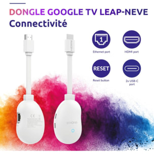 Passerelle multimédia STRONG LEAP-NEVE Stick Google TV 4K Chromecast